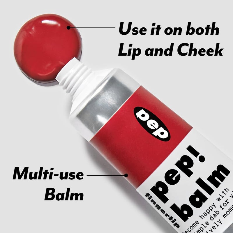 I'M MEME Lip and Cheek Tint - PepBalm 004 Corner | Wtih Shea Butter, Gift, Liquid Blush, Travel-Friendly, Highly Pigmented, Non-Drying, Sheer Balm Gross Tint Contour, 0.52 Oz - Image 5
